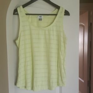 Neon Eyelet Tank